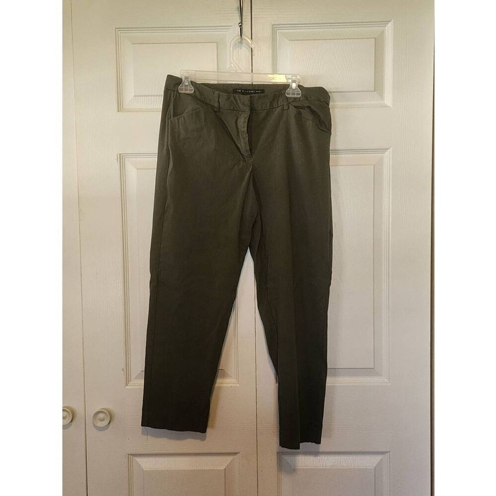 Zac & Rachel Olive Dress Pants Size 12 Petite